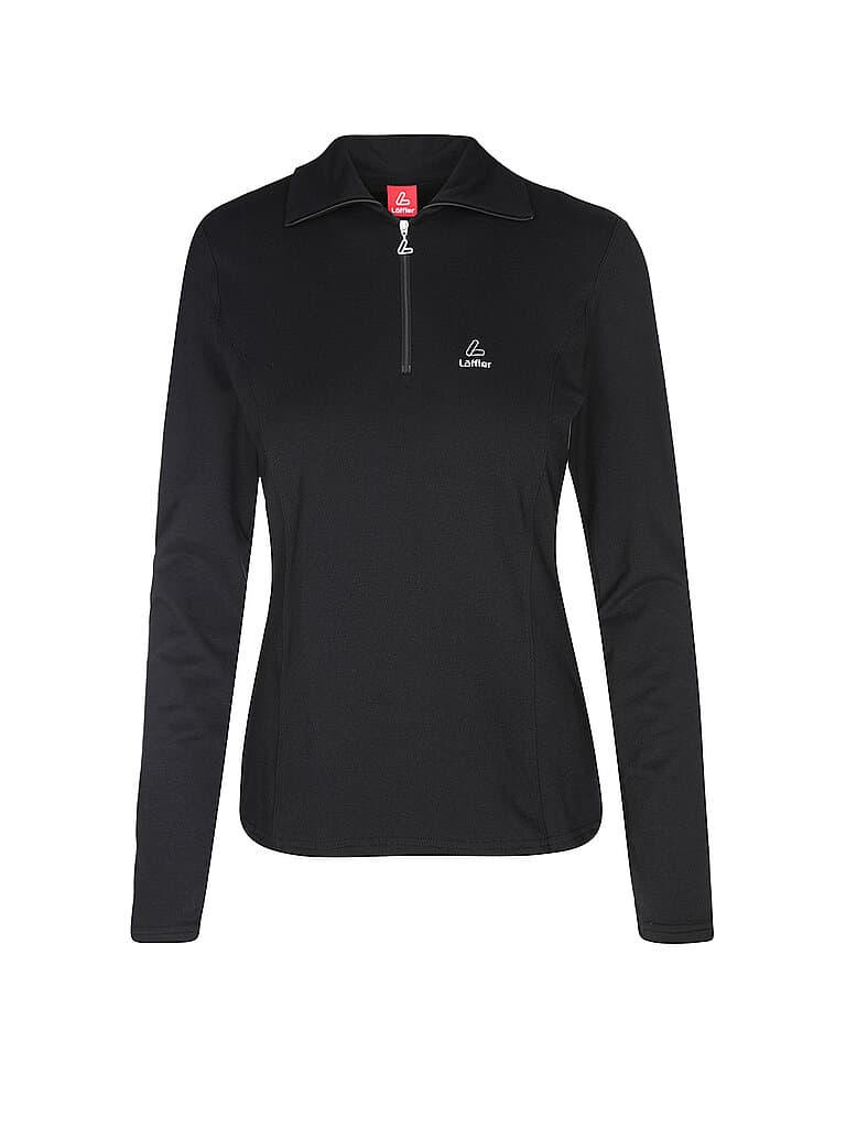 LÖFFLER Damen TRANSTEX® Zip-Rolli Basic schwarz | 40