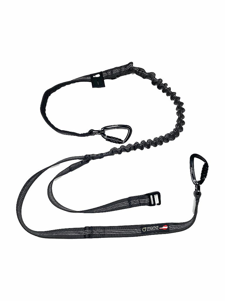 MAMO PET SPORTS Hundeleine Mamo Switch Leash Austria Edition schwarz | 150/2,5CM