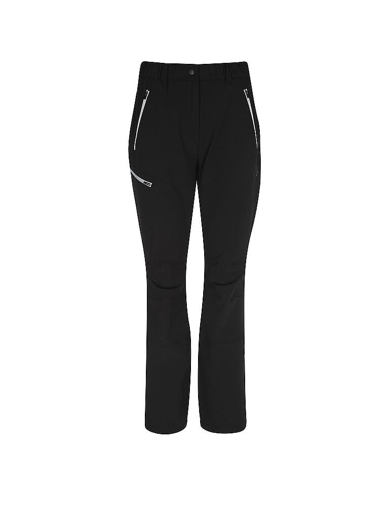 MERU  Damen Softshell Tourenhose Huarez  schwarz | 40