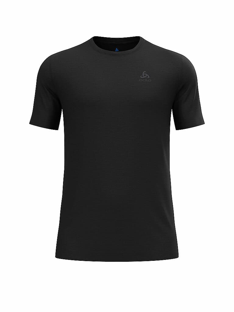 ODLO Herren Unterzieh Funktionsshirt Natural Merino 160 schwarz | XL