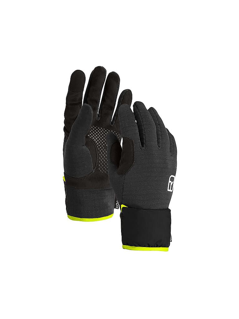 ORTOVOX Herren Handschuhe Fleece Grid Cover schwarz | XXL