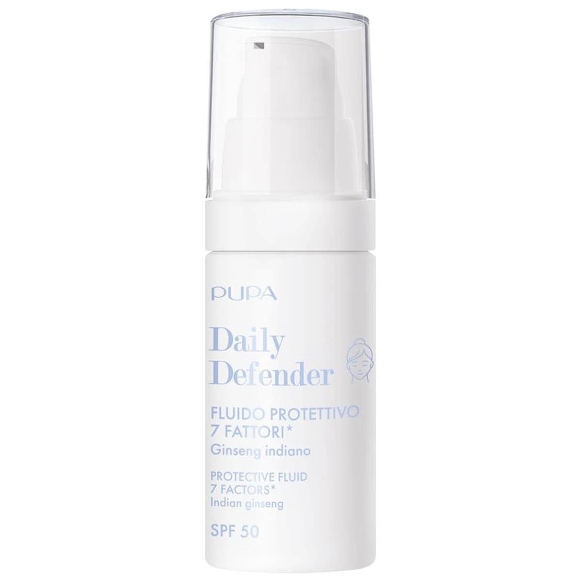 PUPA Milano - Daily Defender Tagescreme SPF 50 Transparent 001 - 30 ml