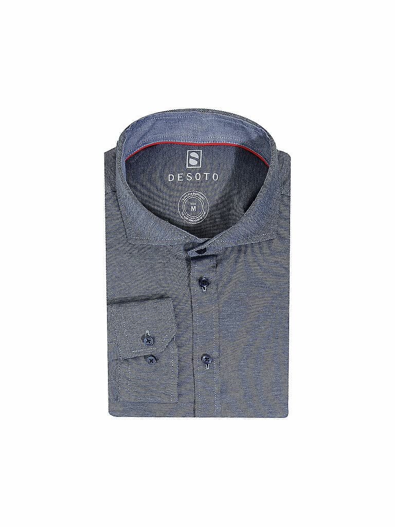 DESOTO Jerseyhemd  blau | L