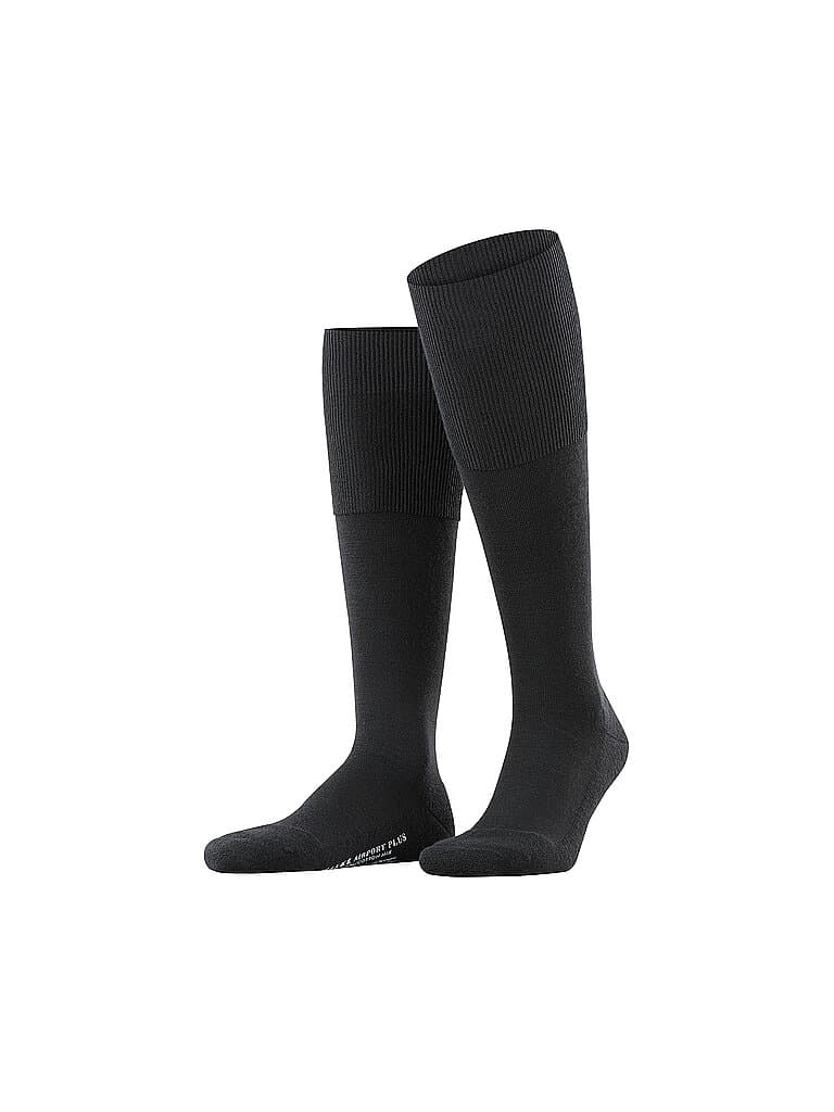 FALKE Stutzen AIRPORT PLUS schwarz  schwarz | 45/46