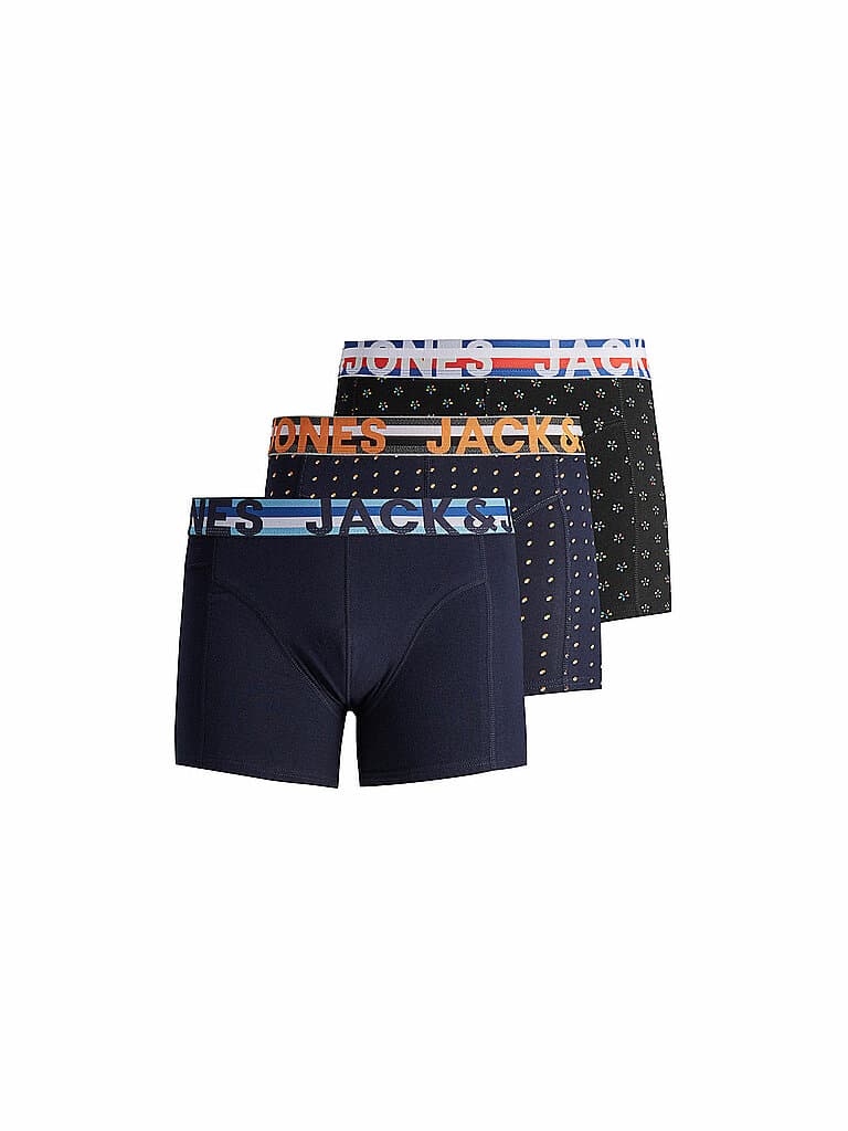 JACK & JONES Pants 3er Pkg JACCRAZY schwarz | M