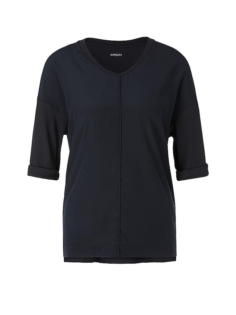 MARC CAIN Blusenshirt dunkelblau | 36