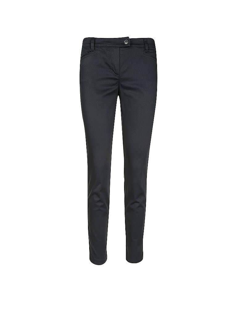 MARC O'POLO Hose Laxa (Highwaist) dunkelblau | 42