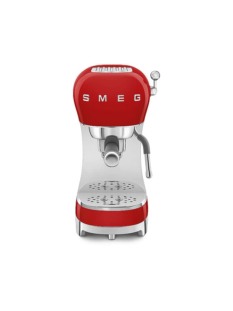 SMEG Espresso-Kaffeemaschine 50s Retro Style Rot ECF02BLEU rot