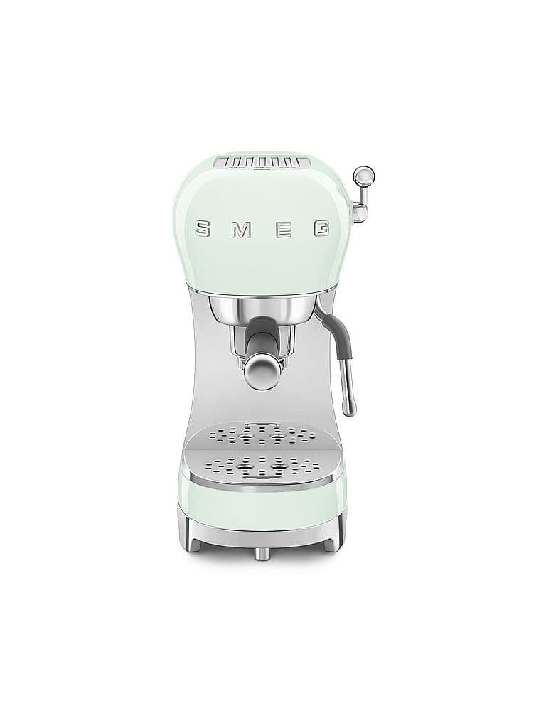 SMEG Espresso-Kaffeemaschine 50s Retro Style Pastellgruen ECF02PGEU hellgrün