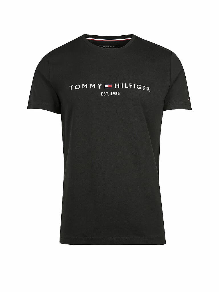 TOMMY HILFIGER T-Shirt schwarz | L