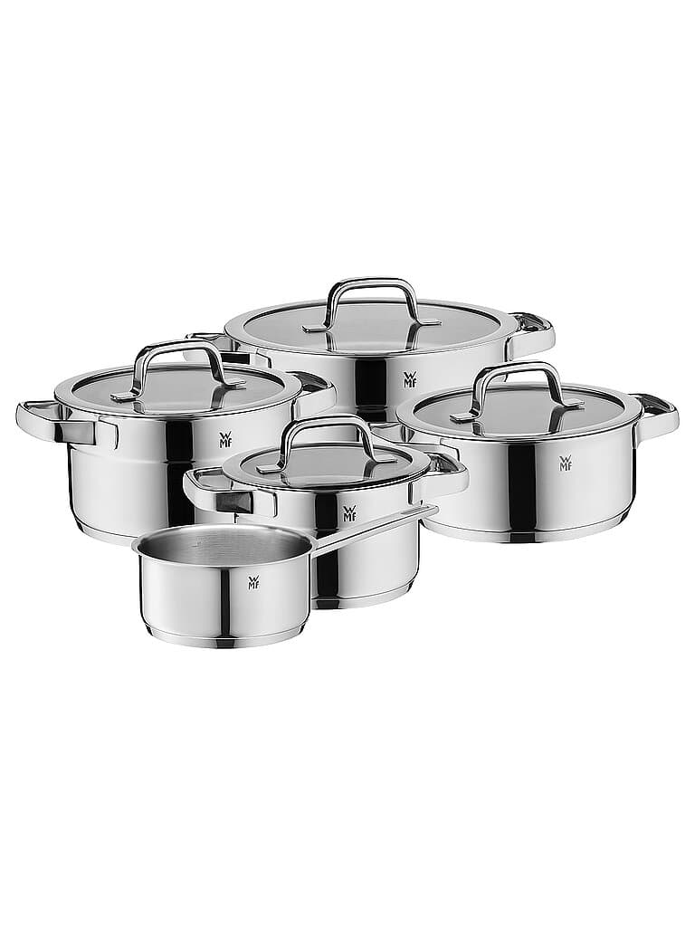 WMF Compact Cuisine Topf Set 5tlg Cromargan silber