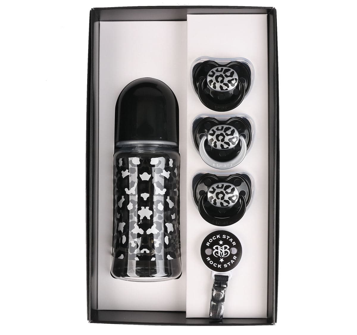 Baby Geschenkset ROCK STAR BABY - SNOW LEOPARD