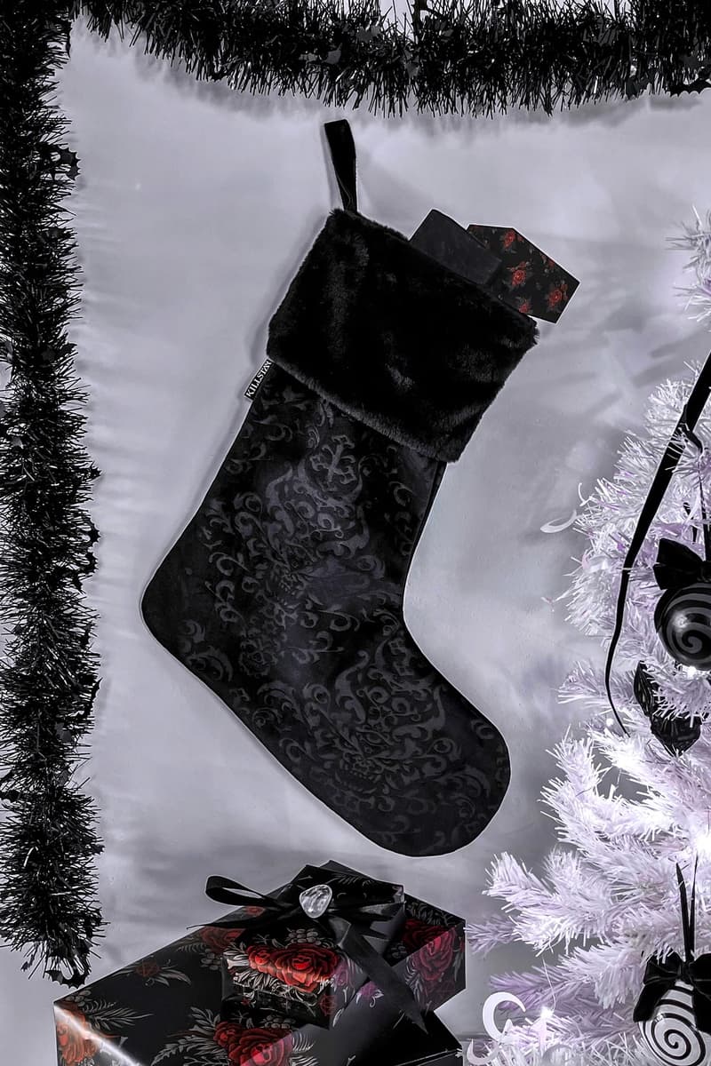Weihnachtsstrumpf (Dekoration) KILLSTAR - Daemon - schwarz
