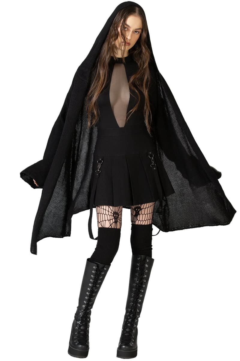 Damen Strickjacke KILLSTAR - Forget Wishing - Schwarz M