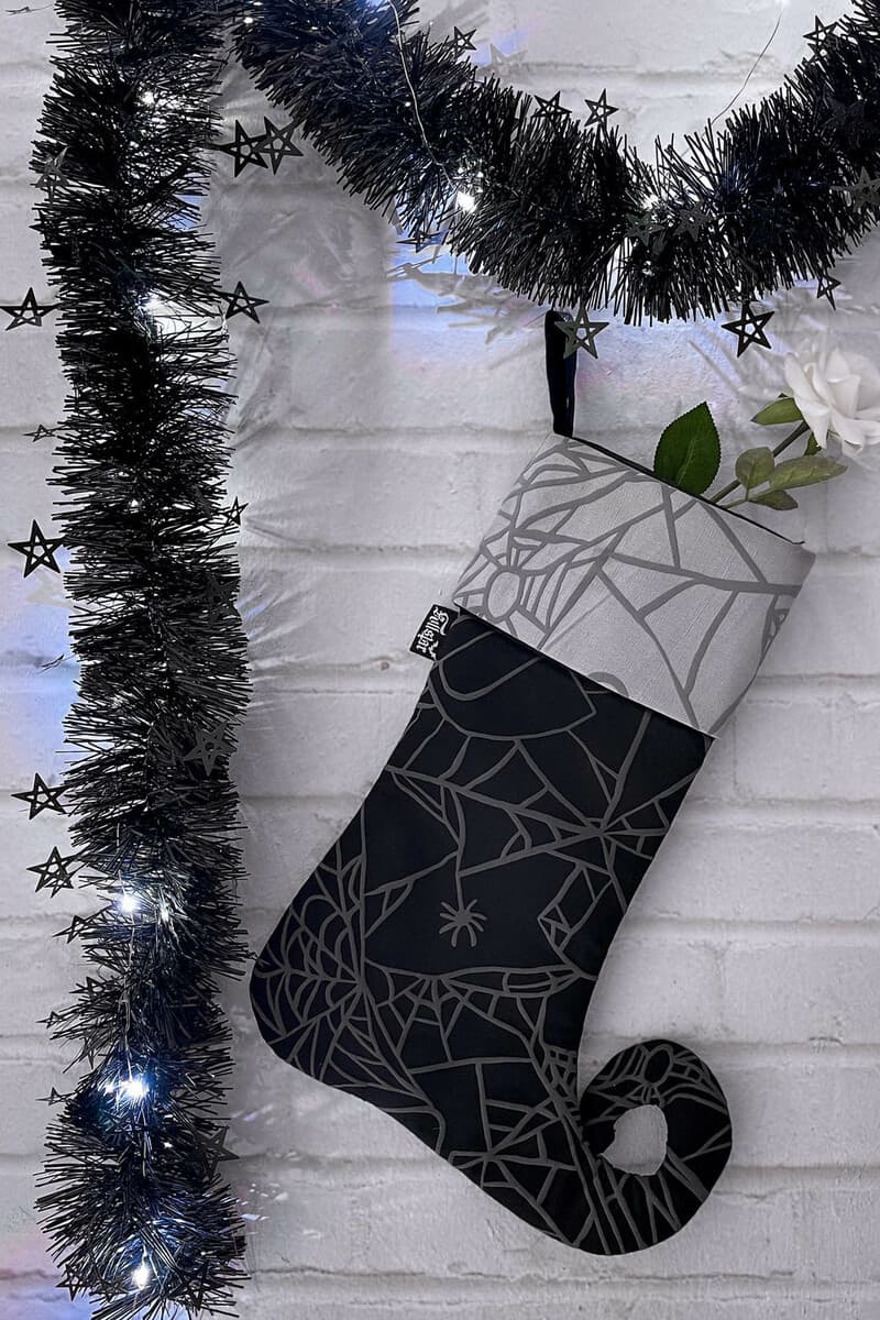Weihnachten Strumpf (Dekoration) KILLSTAR - Strumpf - Schwarz