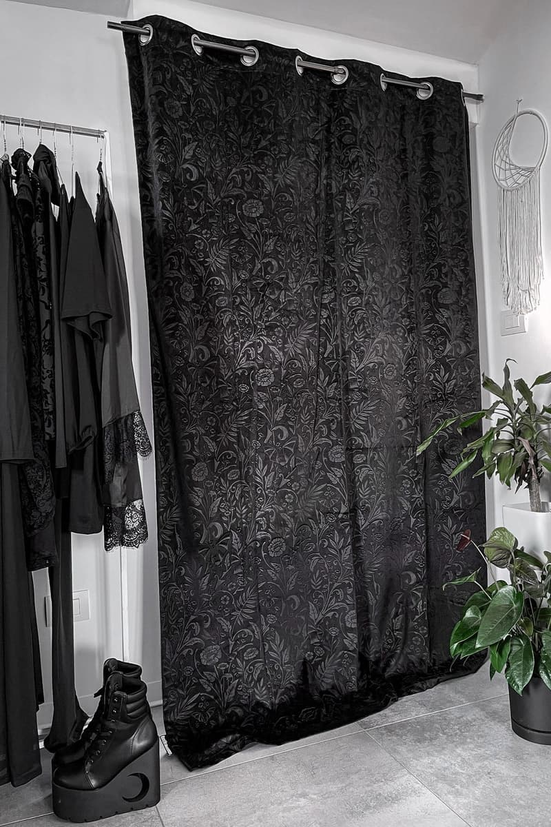 Vorhang KILLSTAR - Moon Bloom - Black