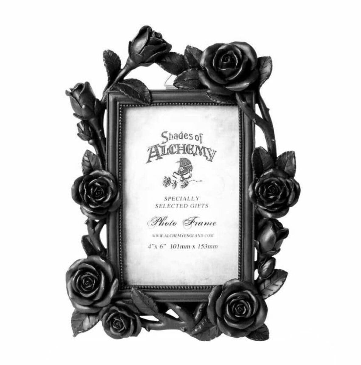Dekoration (Fotorahmen) ALCHEMY GOTHIC - Rose & Vine - Black