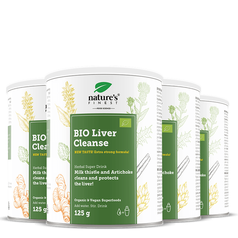 100% Mariendistel + Artischocke | 4x Liver Cleanse von Nature's Finest | Veganes Leber-Regenerationsprodukt