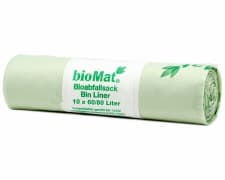 kompostierbare Bioabfallbeutel 80L 81x110cm, 10 Stk.