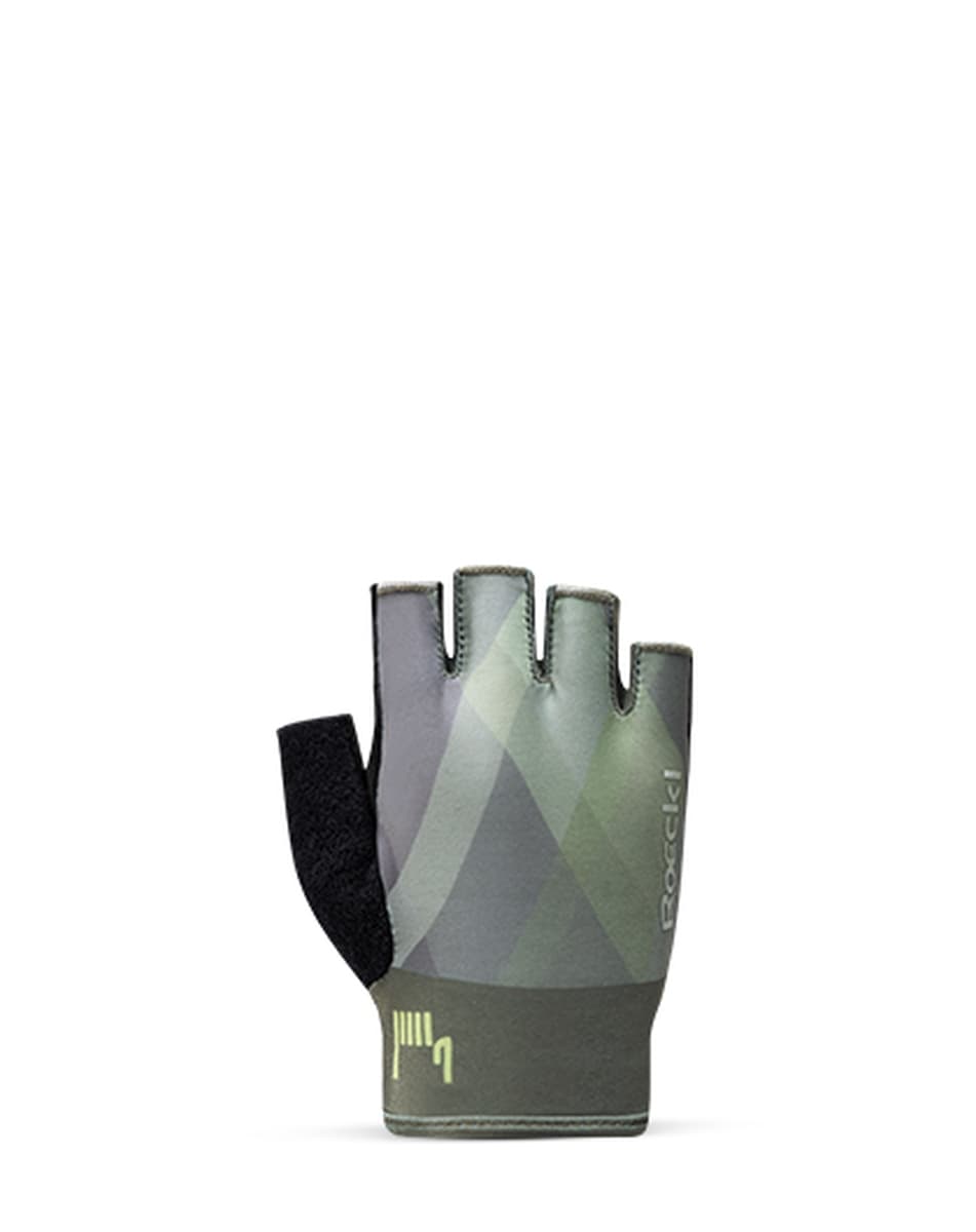 Roeckl Tannay Kinder Fahrrad Handschuhe kurz forest grau/grün 2027 7