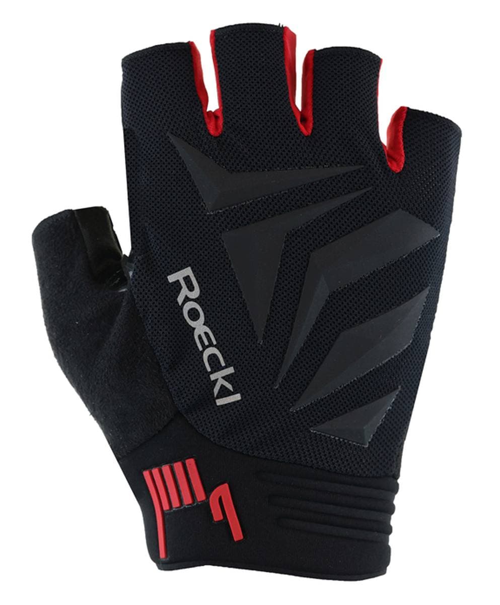 Roeckl Sports Isera 2 Fahrrad Handschuhe kurz schwarz/rot 2026 11