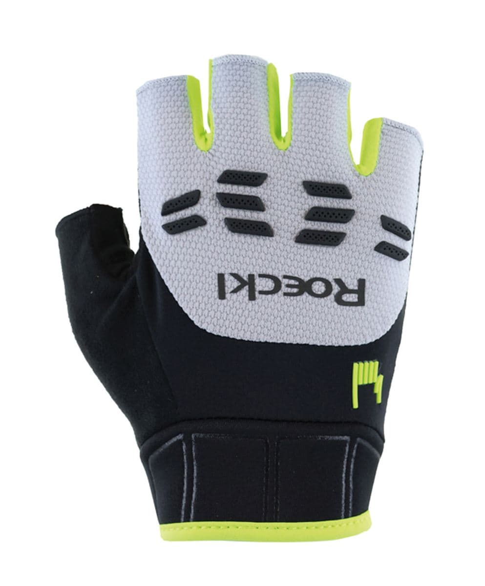 Roeckl Sports Iseler 2 Fahrrad Handschuhe kurz weiß/gelb 2026 10.5