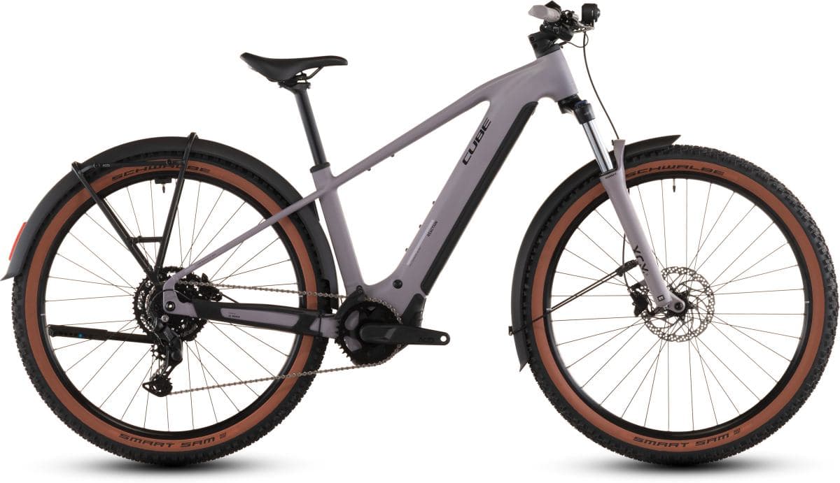 Cube Reaction Hybrid Performance 600 FE 27.5' ' / 29' ' E-Bike MTB Pedelec plumgrey/black 2026 XXL (189-203cm) | E-Bikes MTB Hardtails