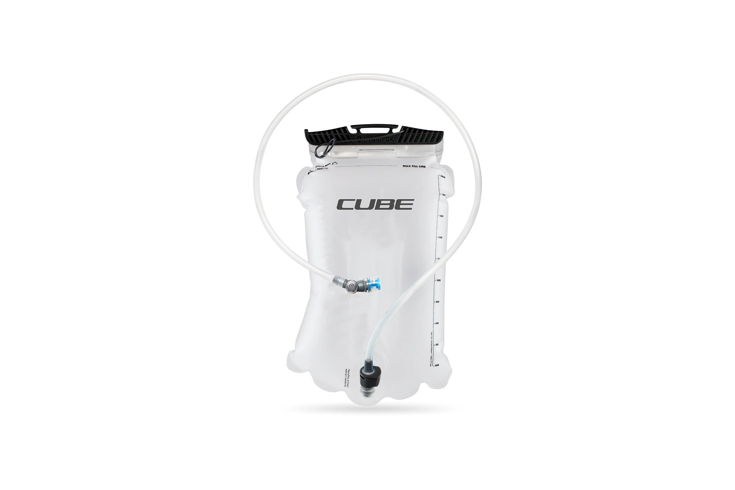 Cube Trinkblase 2L für Rucksack klar