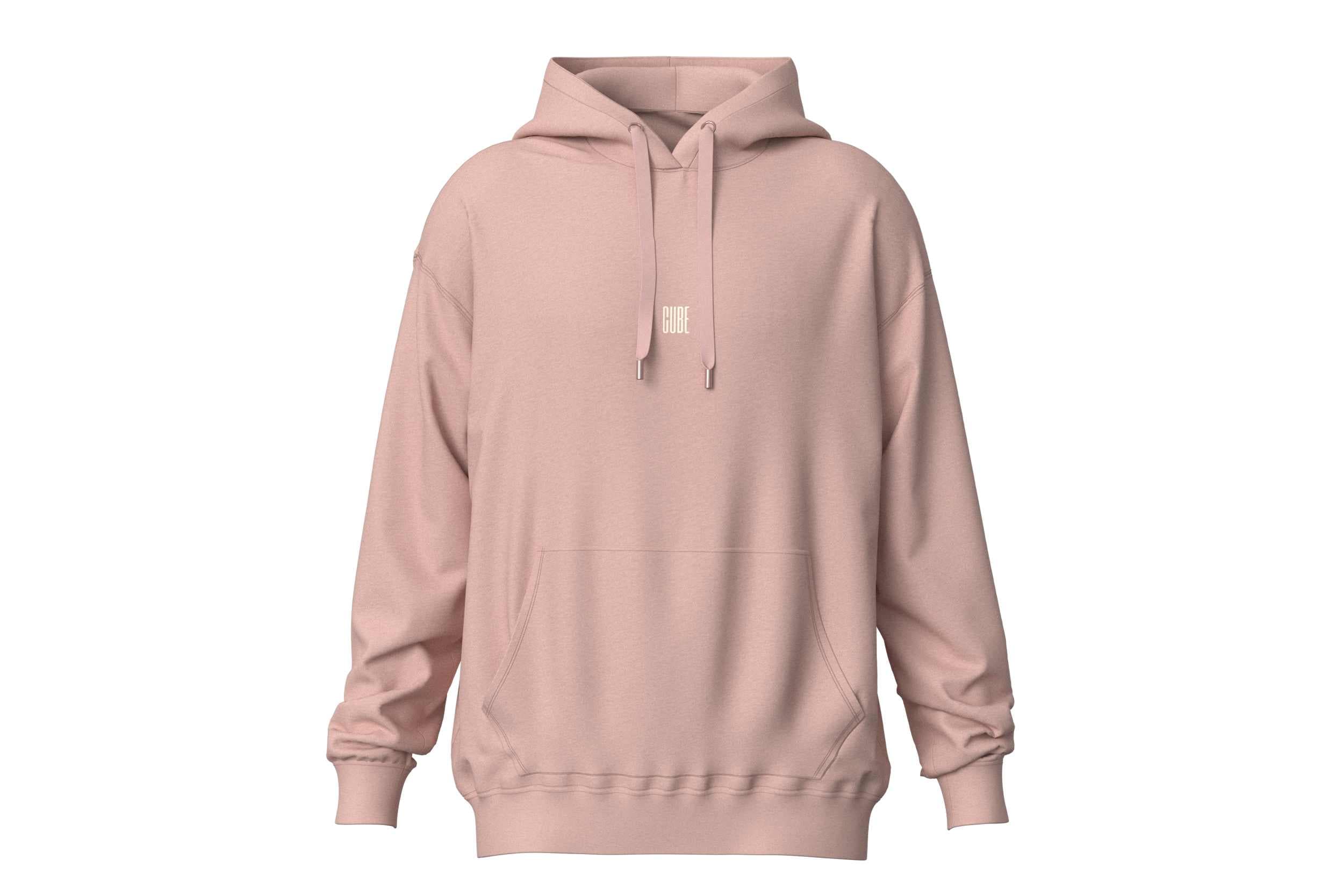 Cube Comfy Freizeit Hoodie / Pullover rosa 2026 XL (54/56)