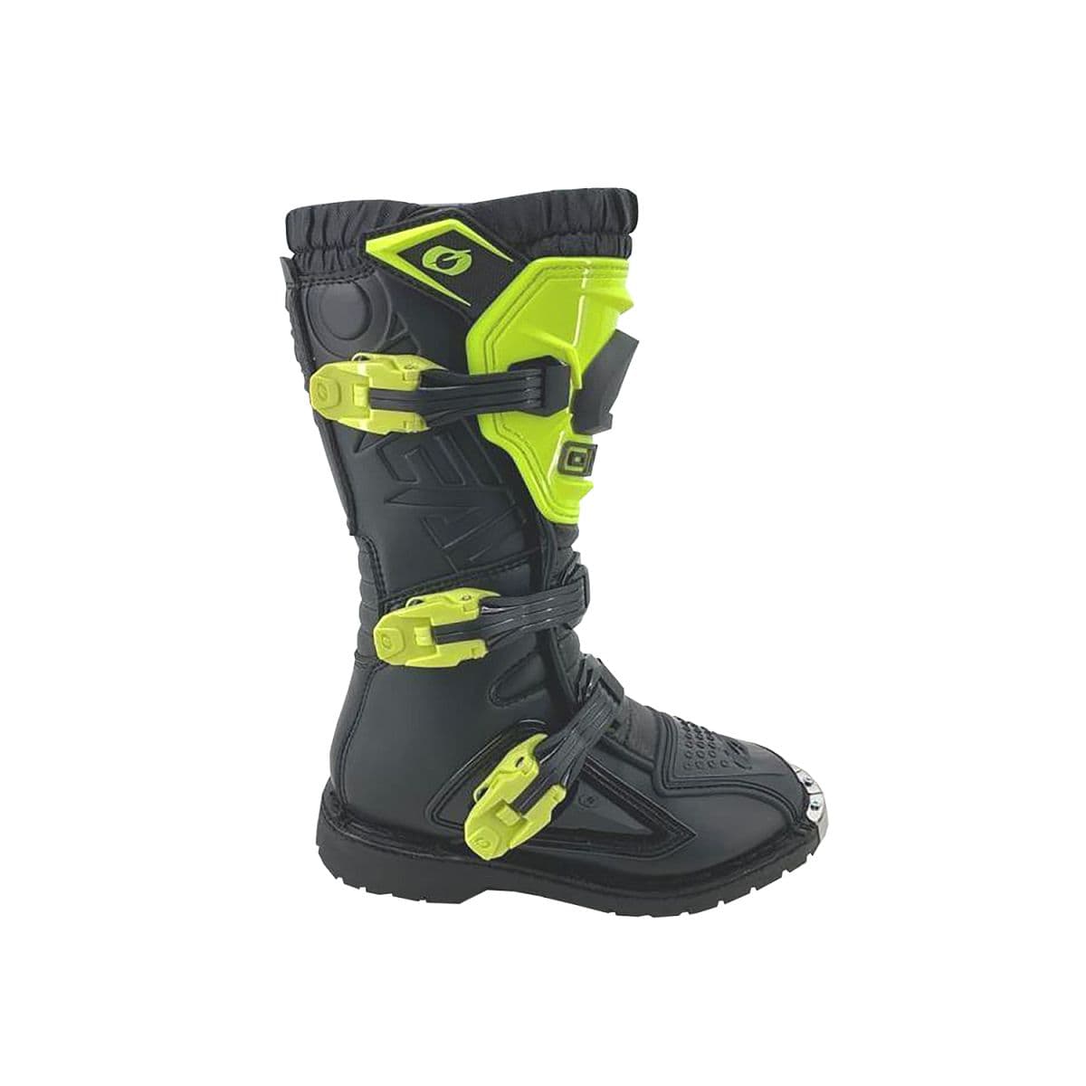 O' neal Rider Pro Kinder MX Motocross Supermoto Motorrad Stiefel schwarz/gelb 2026 Oneal 5/37