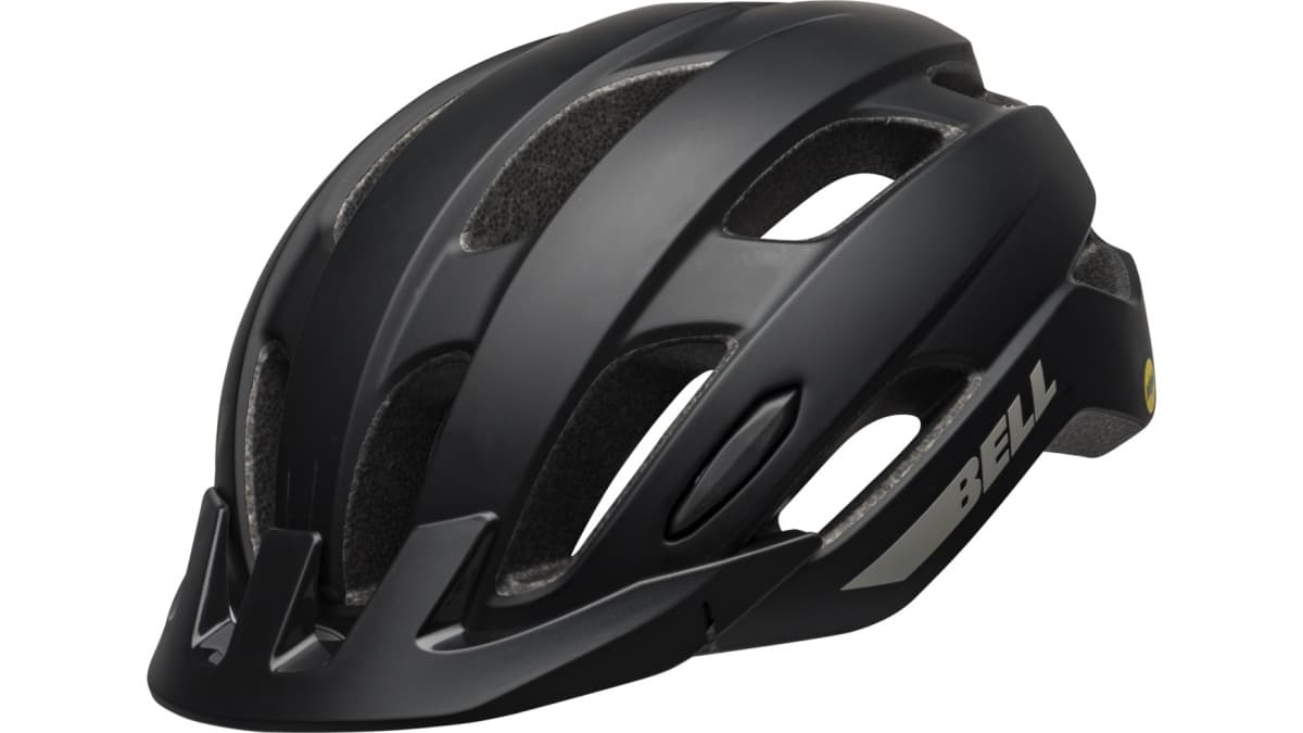 Bell Trace LED MTB / Trekking Fahrrad Helm matt schwarz 2025 S/M (50-57cm)