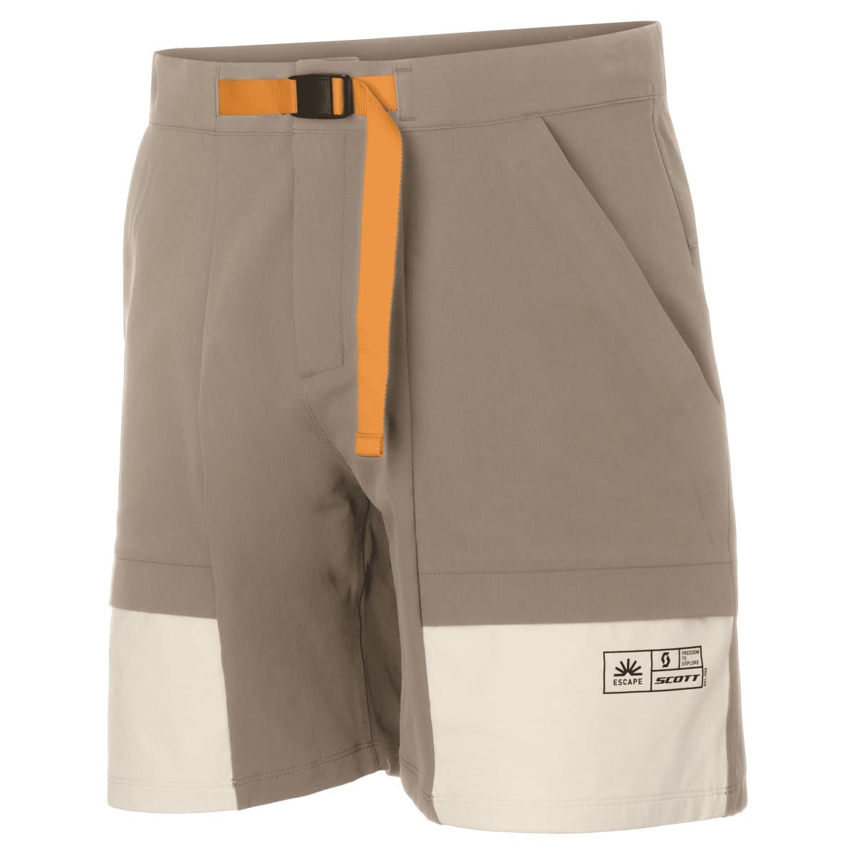 Scott Explorair Escape Outdoor / Sporthose kurz beige/weiß 2026 S (44/46)