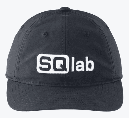 SQlab Logo Cap / Mütze schwarz
