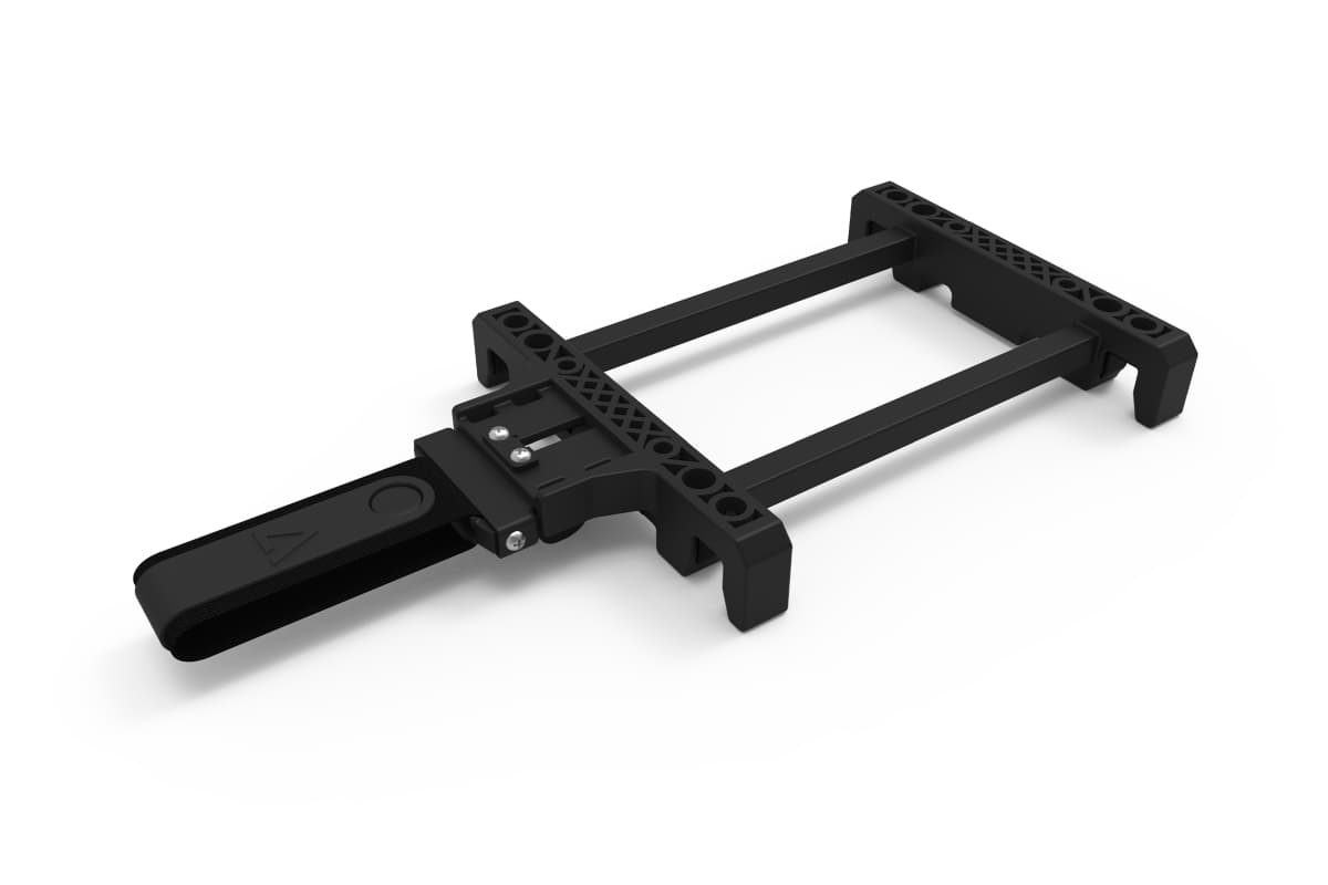 Acid Rilink Pro Adapterplatte für Acid Gepäckträger schwarz