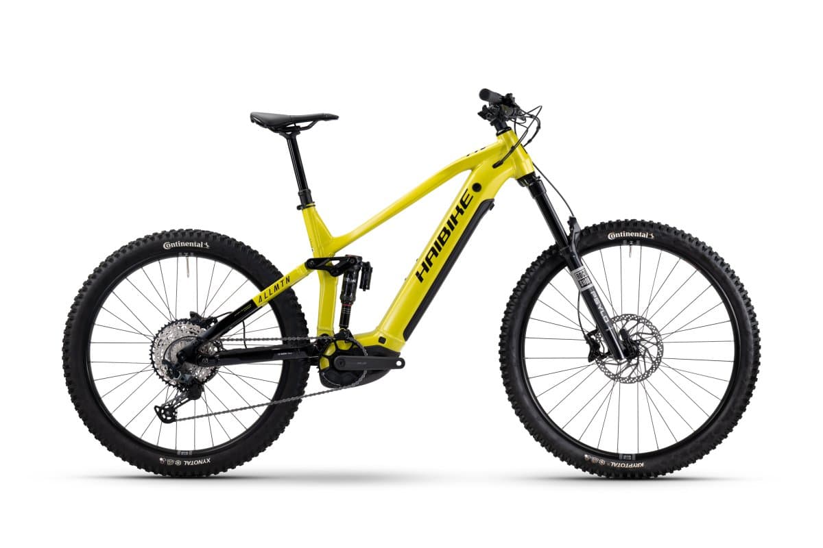Haibike Allmtn 6 29' ' / 27.5' ' E-Bike MTB Pedelec nebular gelb 2025 40 (S) | E-Bikes MTB Fullys