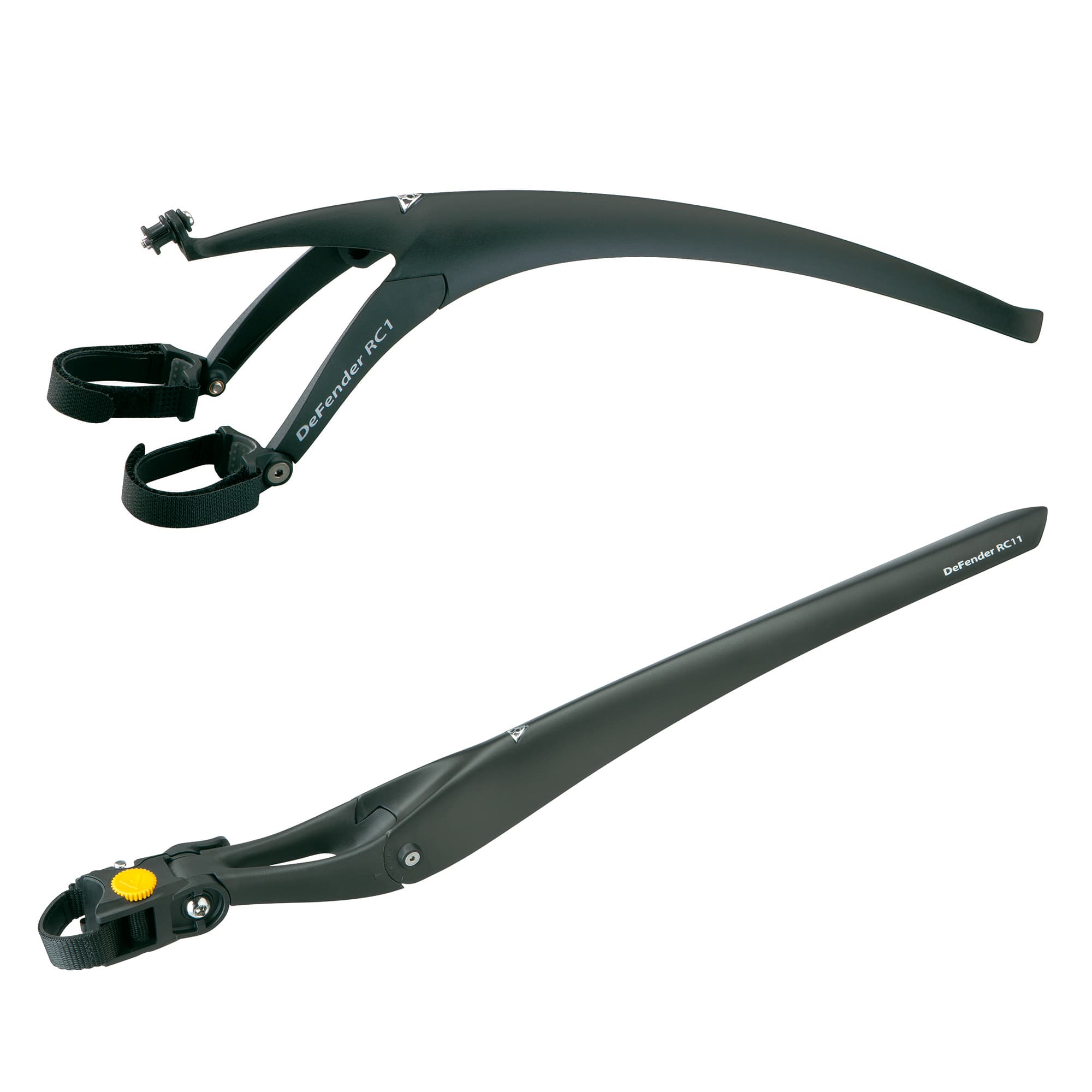 Topeak DeFender RC1/RC11 Set Vorder- und Hinterrad-Schutzblech Set für Rennrad
