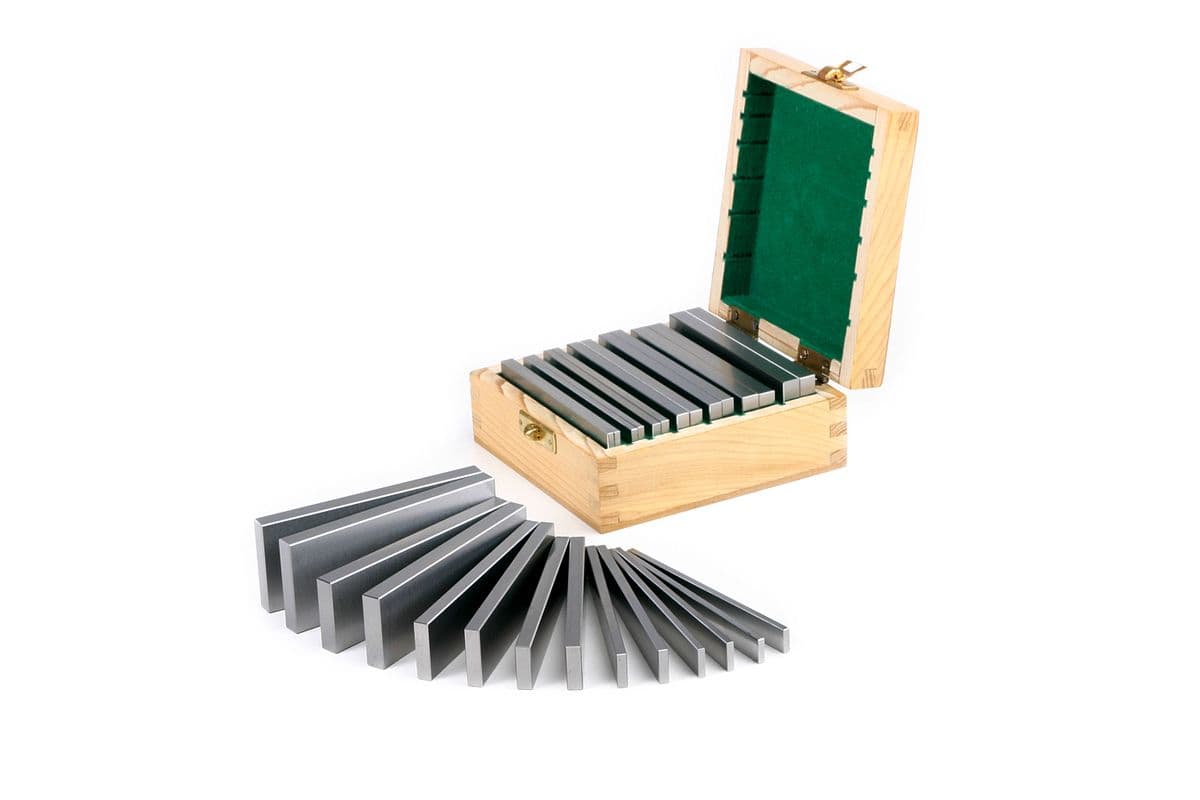 HBM 7-teiliges Parallelunterlagen-Set Modell 1