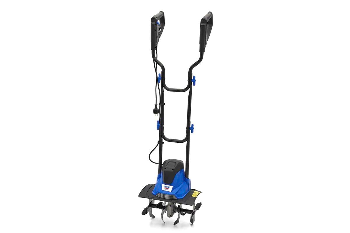 HBM Elektrische Gartenfräse 1050 Watt mit 16 Messern