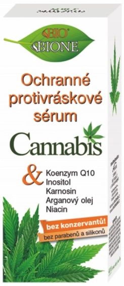 Bione Cannabis Schützendes Anti-Falten-Serum, 40 ml