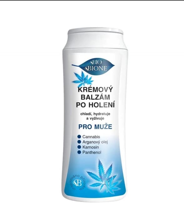 Bione Cannabis BIO Herrencreme After Shave Balsam, 200 ml