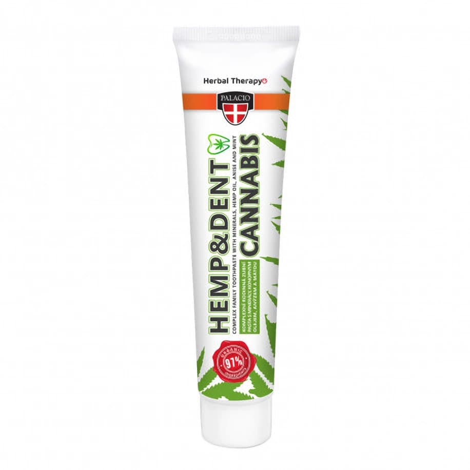 Palacio Hanf-Zahnpasta HEMP & DENT, 75 g
