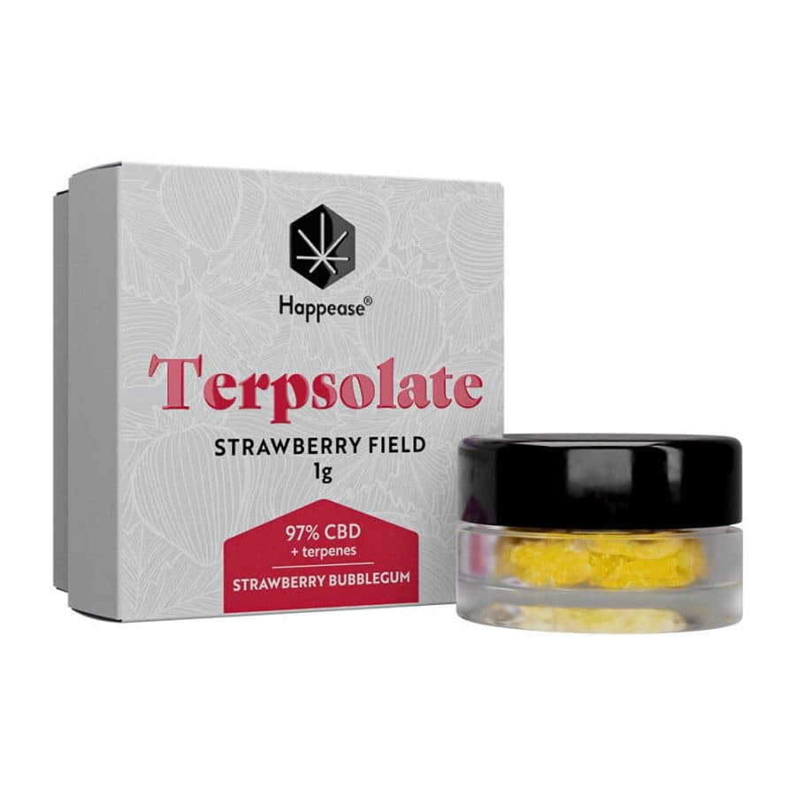 Happease - Extrakt Erdbeerfeld Terpsolat, 97% CBD, 1g