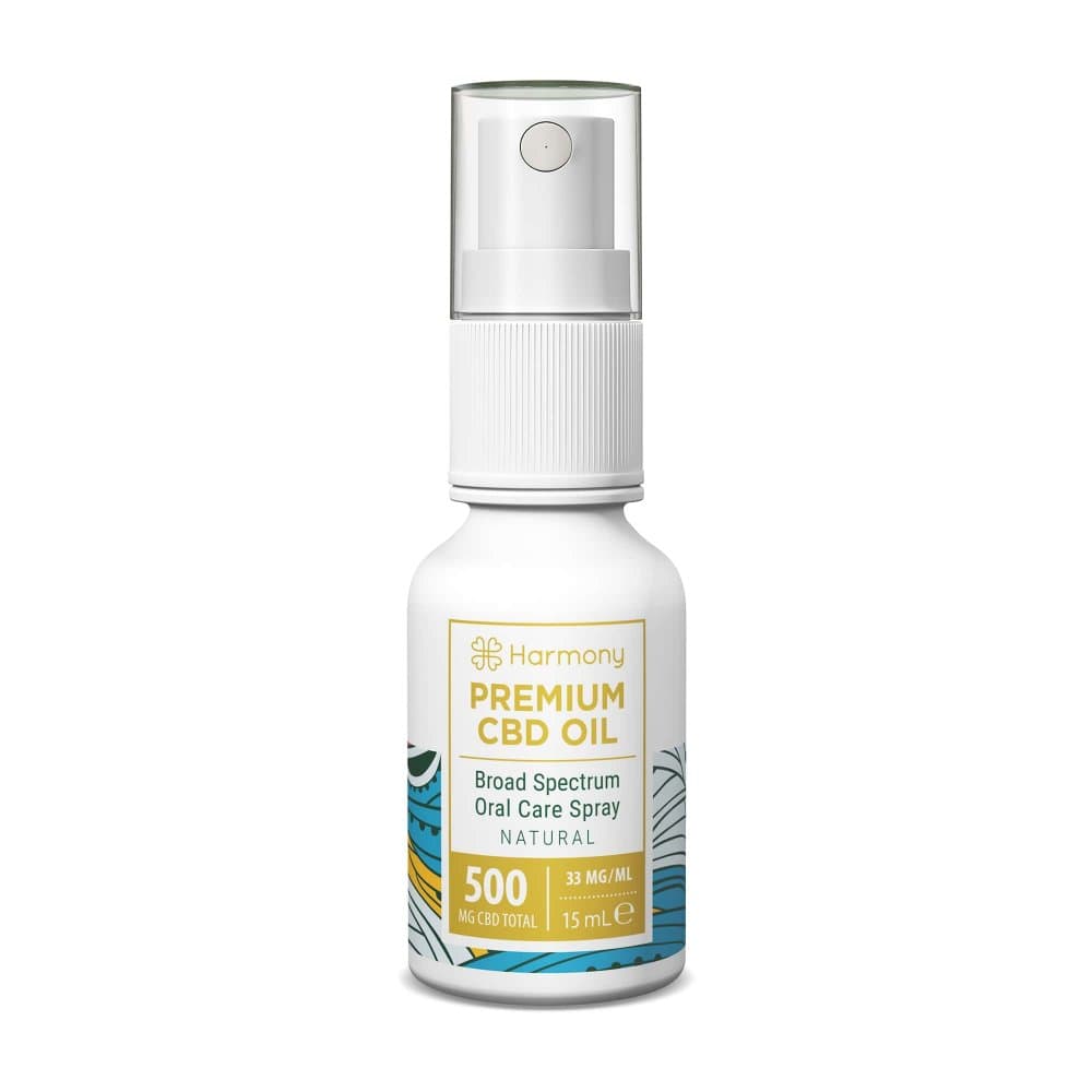 Harmony CBD Spray Mundpflege 500 mg, 15 ml, Natur