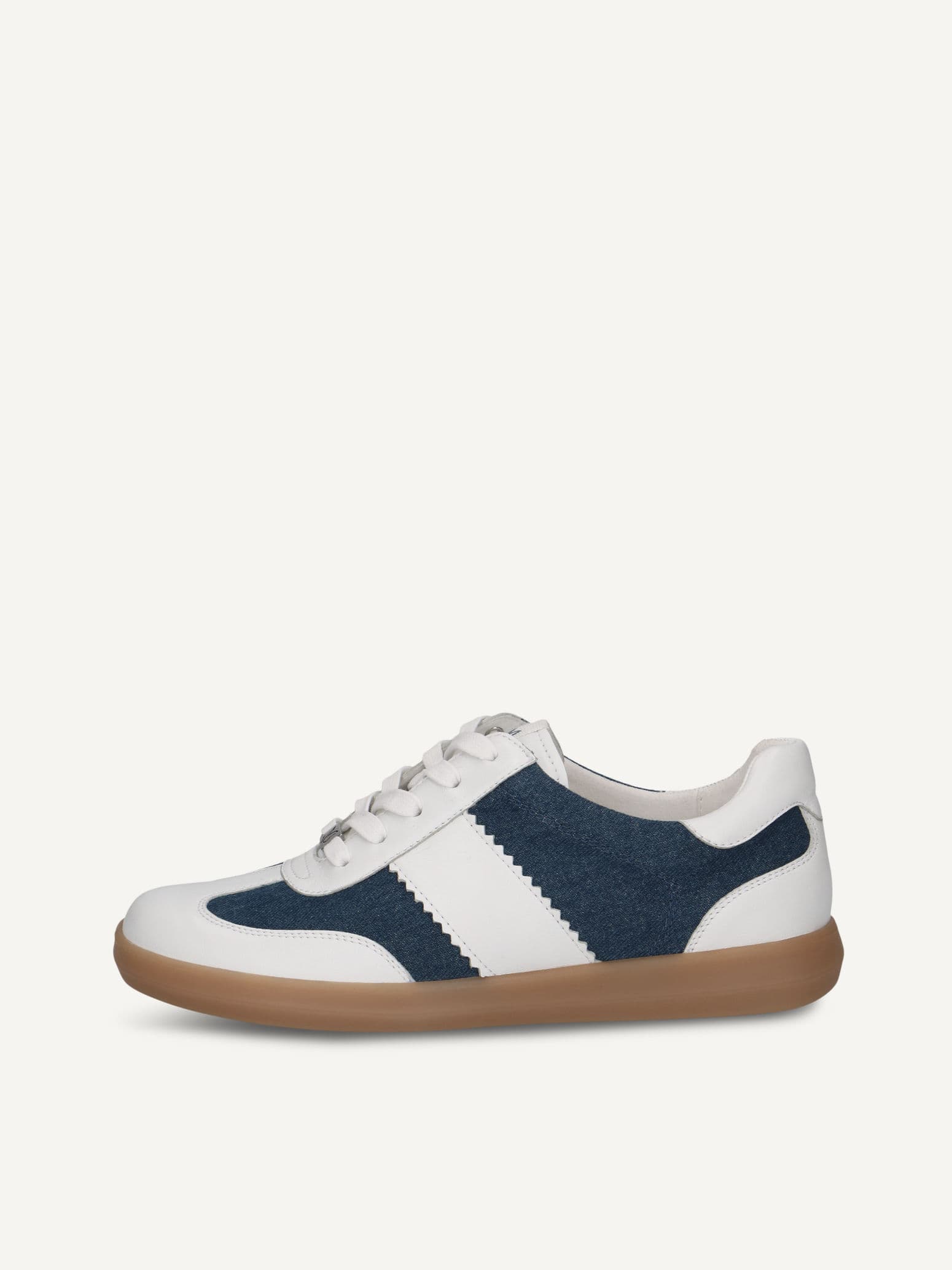 CAPRICE Sneaker, weiß, aus Leder , Gr. 39