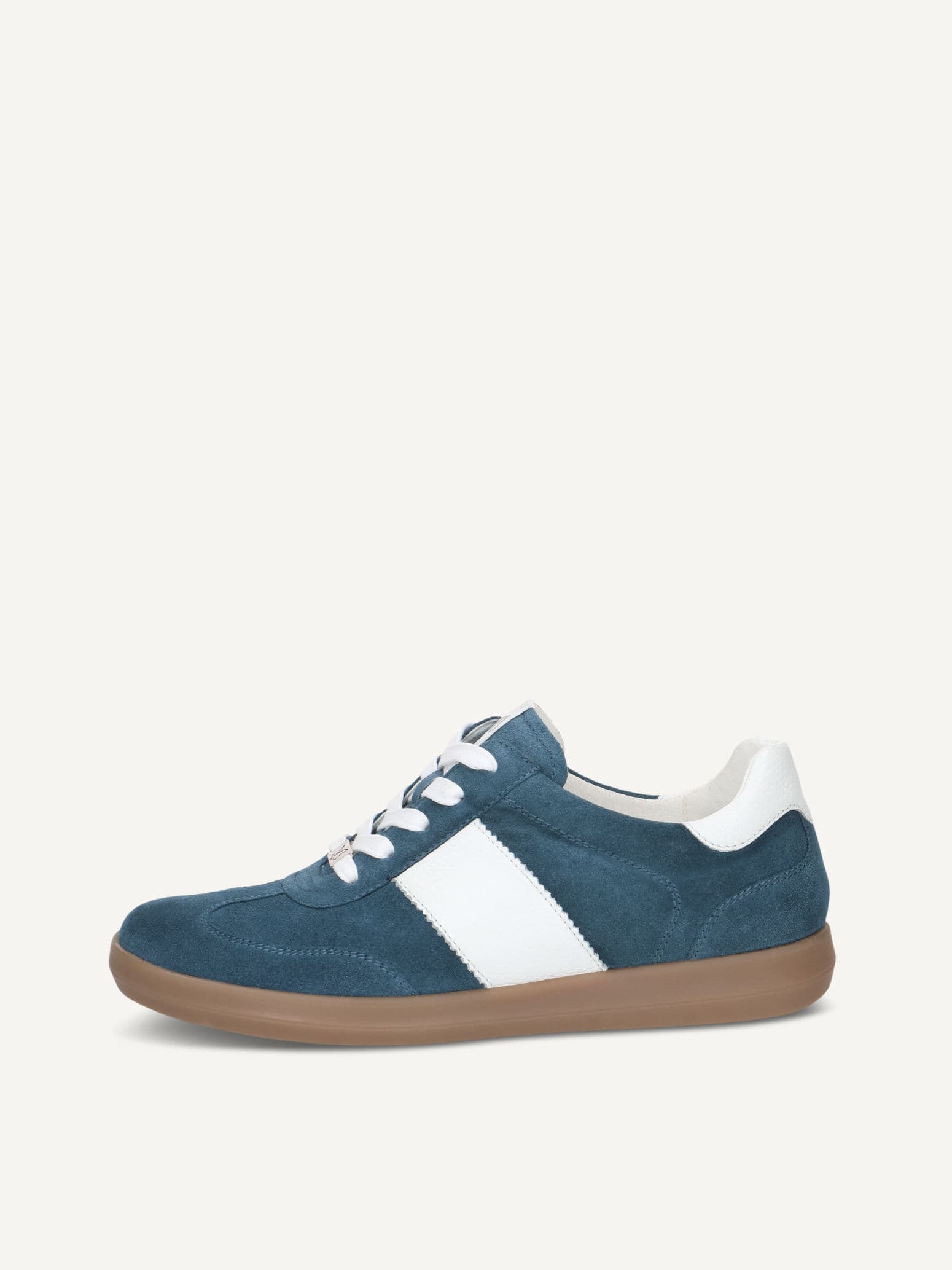 CAPRICE Sneaker, blau, aus Leder , Gr. 40