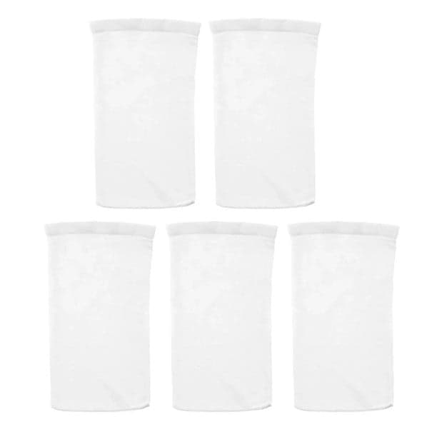 5 Stück Nylonsocken für Poolskimmer 22x13 cm Filterhüllen für Poolreinigungskorb Filteraufbewahrung Schutz