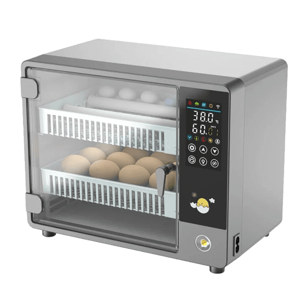 Automatischer digitaler Brutapparat für 24 Eier, Eierinkubator mit Touchscreen, 220 V