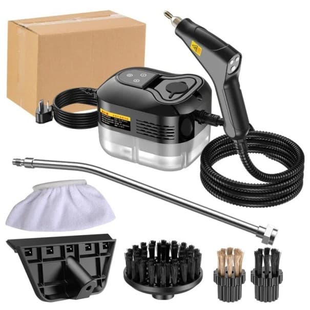 Handdampfreiniger 2500W 220V Hochtemperatur 1200ml Tank multifunktionale Dampfmaschine für Auto Klimaanlagen Küchenabzüge