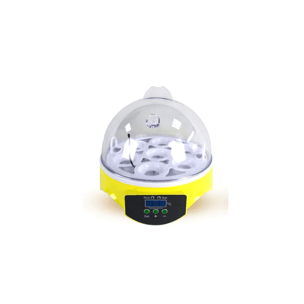 Intelligenter Brutkasten für 7 Eier ø 16 cm Automatischer Brutkasten mit konstanter Temperatur Digitaler Brutkasten für Hühner, Enten und Wachteln