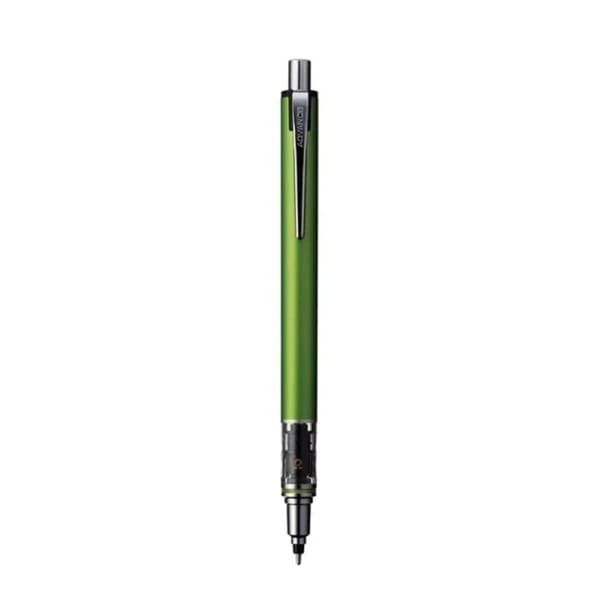 Japanischer Druckbleistift UNI KURA TOGA 0,5 mm M5-559 Automatische Rotation Spezialbleistift zum Zeichnen und Schreiben Schul- und Bürobedarf grün